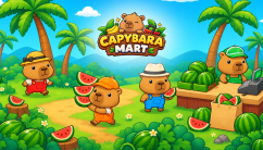 Capybara Mart background