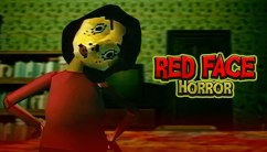 Red Face Horror background