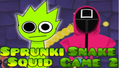 Squid Sprunki Shooter Game 2 background