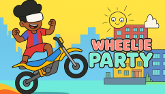 Wheelie Party background