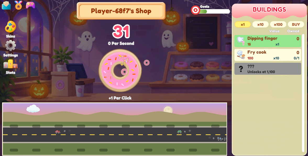 Donut Clicker Screenshot