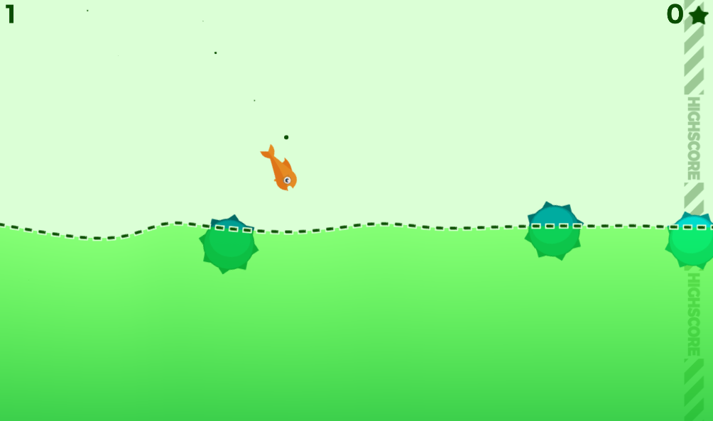 Fish Dive Screenshot