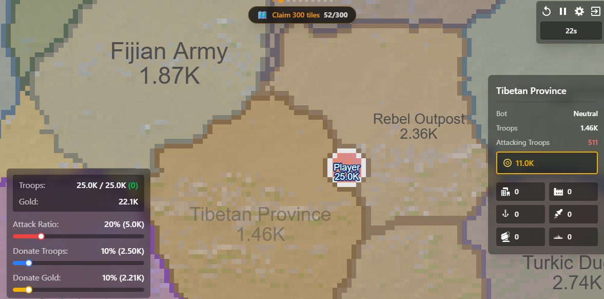FrontWars.IO Screenshot