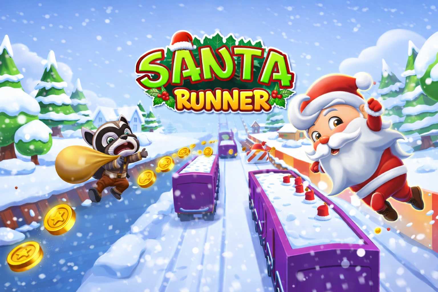 Santa Run - Play Online