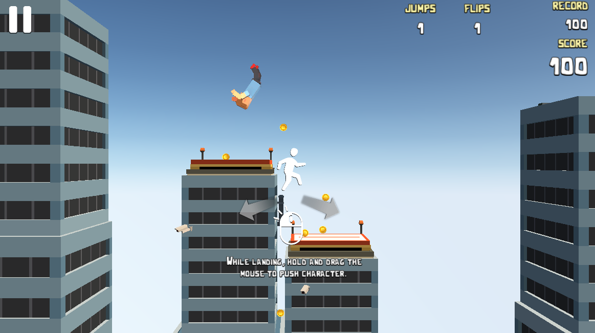 Rooftop Flip Screenshot