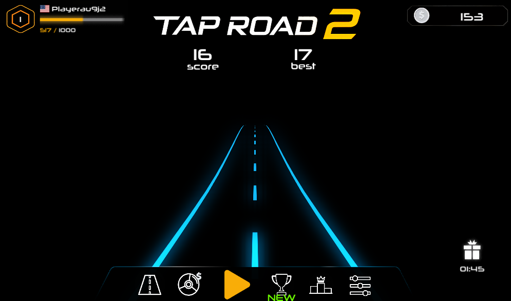 Tap Road 2 Screenshot